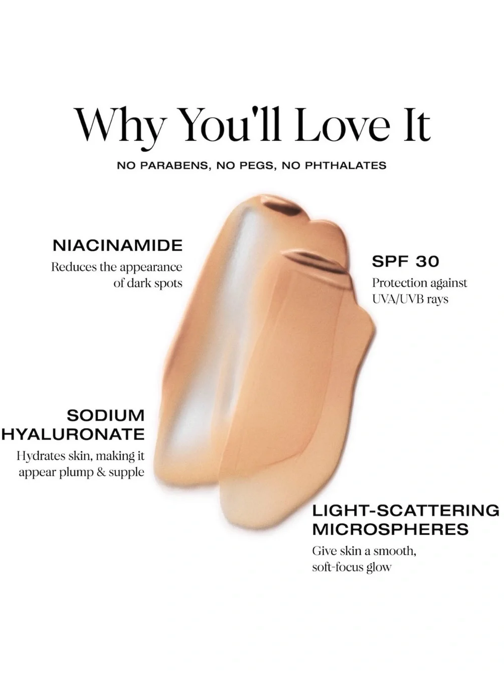 Skin Glow SPF 30 Primer — White with Gold Accent